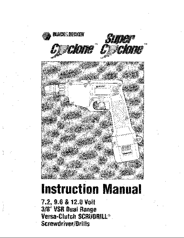 Default 2 Diagram and Parts List for B2665 Type 2 Black and Decker Electric Drill